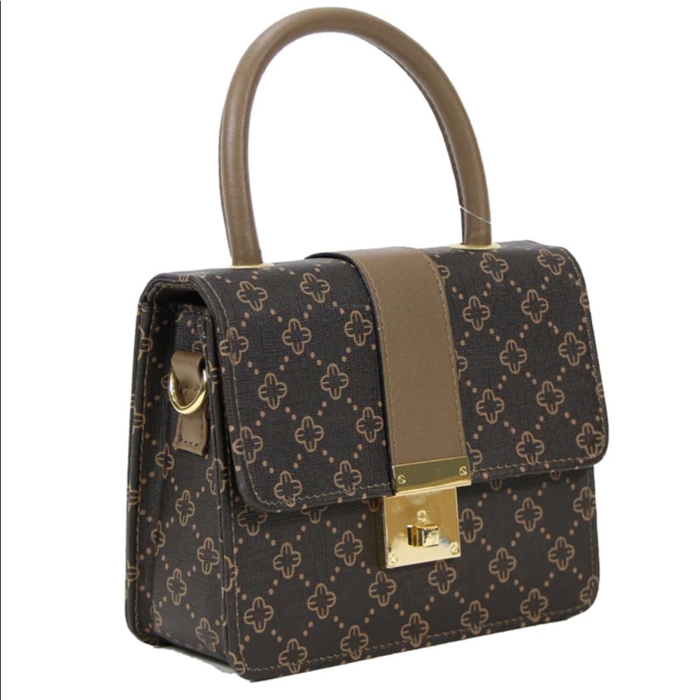 NWT. Brown Crossbody-Purse - Picture 2 of 9